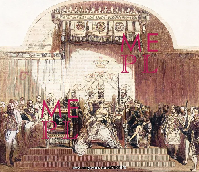 : Opening of Parliament 1844 : Opening of Parliament 1844