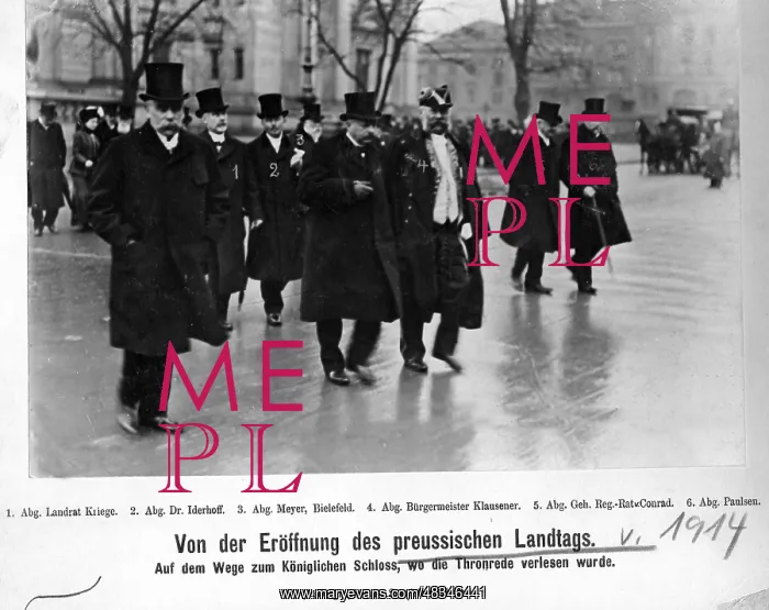 : Opening of the Prussian Landtag, 1899 : Opening of the Prussian Landtag, 1899