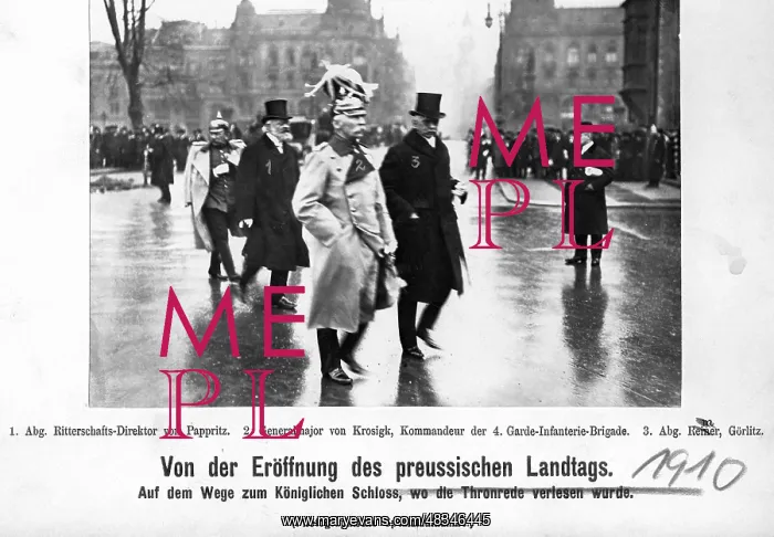 : Opening of the Prussian Landtag, 1899 : Opening of the Prussian Landtag, 1899