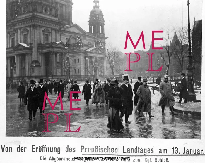 : Opening of the Prussian Landtag, 1899 : Opening of the Prussian Landtag, 1899