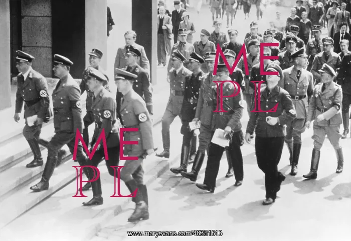: Opening of the Revolution Show in Duesseldorf, 1934 : Opening of the Revolution Show in Duesseldorf, 1934