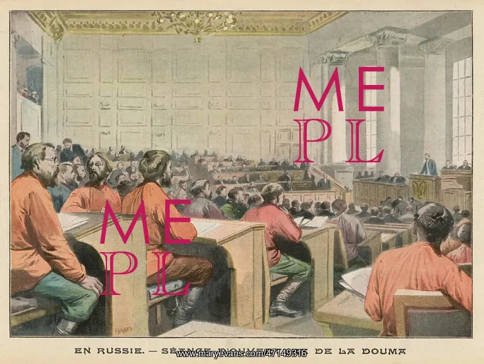  : Opening session of the First State Duma, Russia