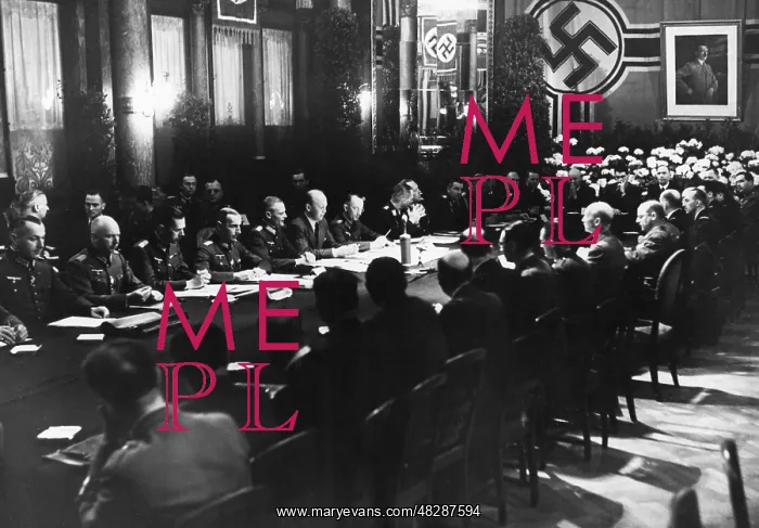 : Opening session of the Franco-German Armistice Commission : Opening session of the Franco-German Armistice Commission