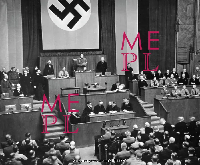 : Opening session of the new Reichstag, 1933 : Opening session of the new Reichstag, 1933