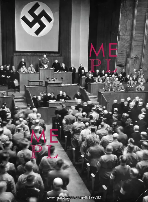 : Opening session of the new Reichstag, 1933 : Opening session of the new Reichstag, 1933