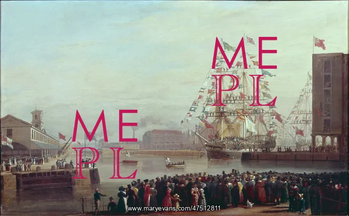 : The Opening of St Katherine Dock, 1828 : The Opening of St Katherine Dock, 1828