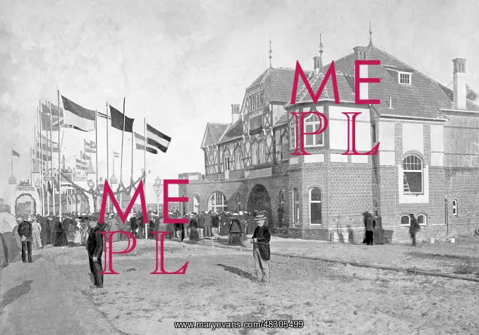 : Opening of the station in Westerland, 1913 : Opening of the station in Westerland, 1913