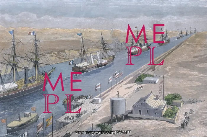 : Opening of the Suez Canal on Nov. 17, 1869. ? : Opening of the Suez Canal on Nov. 17, 1869. ?