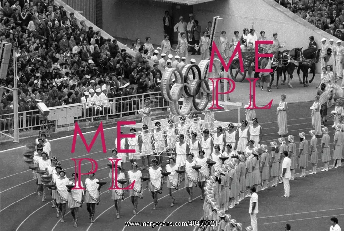 : Opening of Summer Olympics in Moscow, 1980 : Opening of Summer Olympics in Moscow, 1980