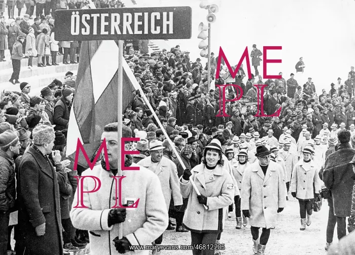 : Opening of Winter Olympics 1964 : Opening of Winter Olympics 1964