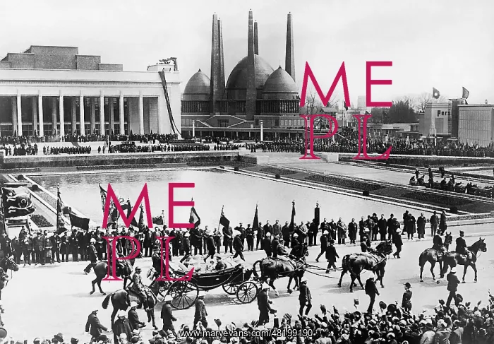 : Opening of the World Exhibition in Brussels, 1935 : Opening of the World Exhibition in Brussels, 1935