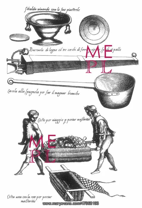 : Opera of Bartolomeo Scappi, Utensils : Opera of Bartolomeo Scappi, Utensils