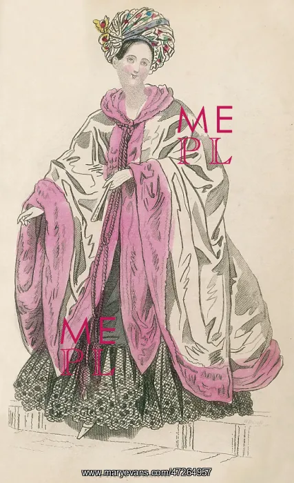 : Opera Dress with Turban : Opera Dress with Turban