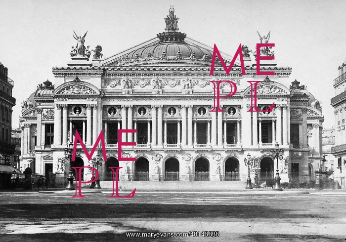 : Opera House Garnier in Paris : Opera House Garnier in Paris