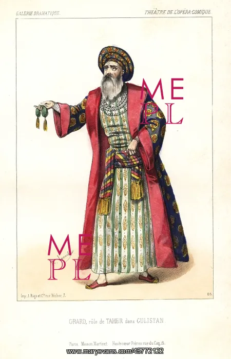  : Opera singer Jean Baptiste Joseph Grard as