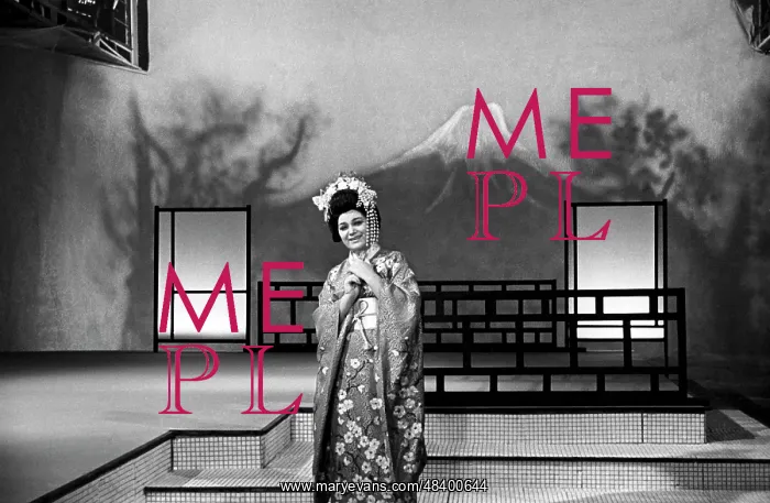 : Opera singer Maria Bie?u, 1974 : Opera singer Maria Bie?u, 1974