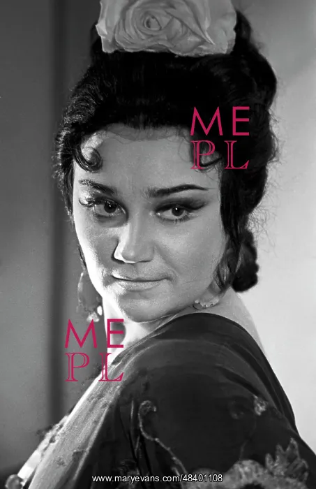 : Opera singer Tamara Sinyavskaya, 1979 : Opera singer Tamara Sinyavskaya, 1979