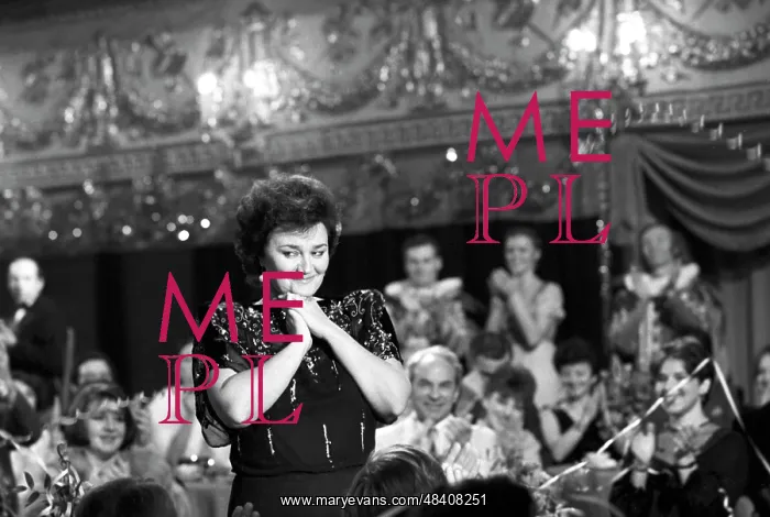 : Opera singer Tamara Sinyavskaya, 1986 : Opera singer Tamara Sinyavskaya, 1986