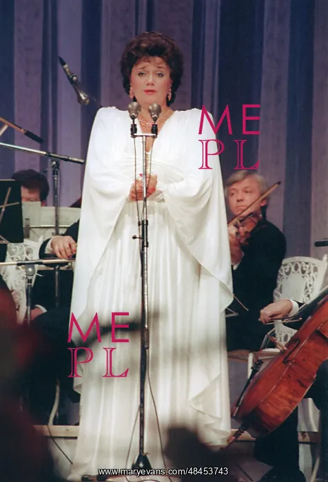 : Opera singer Tamara Sinyavskaya, 1987 : Opera singer Tamara Sinyavskaya, 1987