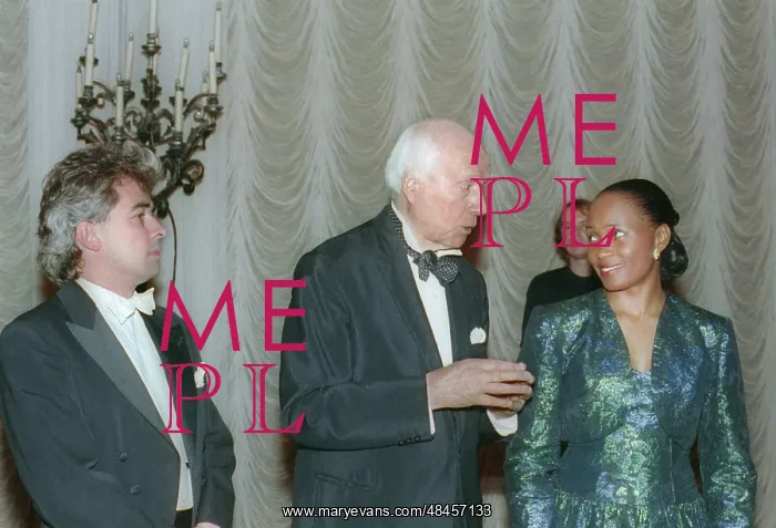: Opera singers Ivan Kozlovsky and Barbara Hendricks, 1991 : Opera singers Ivan Kozlovsky and Barbara Hendricks, 1991
