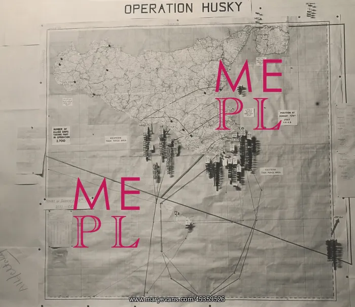  : Operation Husky battle plan for the invasion of