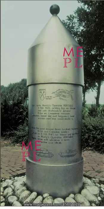 : Operation Veritable Memorial, Groesbeek, Holland : Operation Veritable Memorial, Groesbeek, Holland
