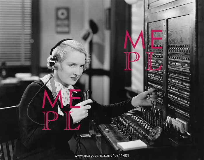 : Operator assistance at the telephone switchboard : Operator assistance at the telephone switchboard
