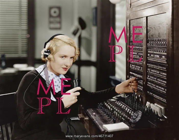 : Operator assistance at the telephone switchboard : Operator assistance at the telephone switchboard
