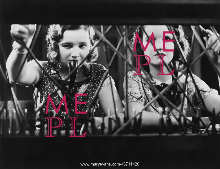 : Operator assistance at the telephone switchboard : Operator assistance at the telephone switchboard