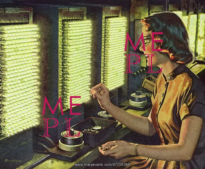  : Operator at Lighted Switchboard