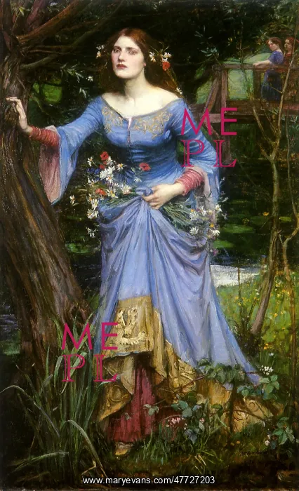  : Ophelia, by J W Waterhouse