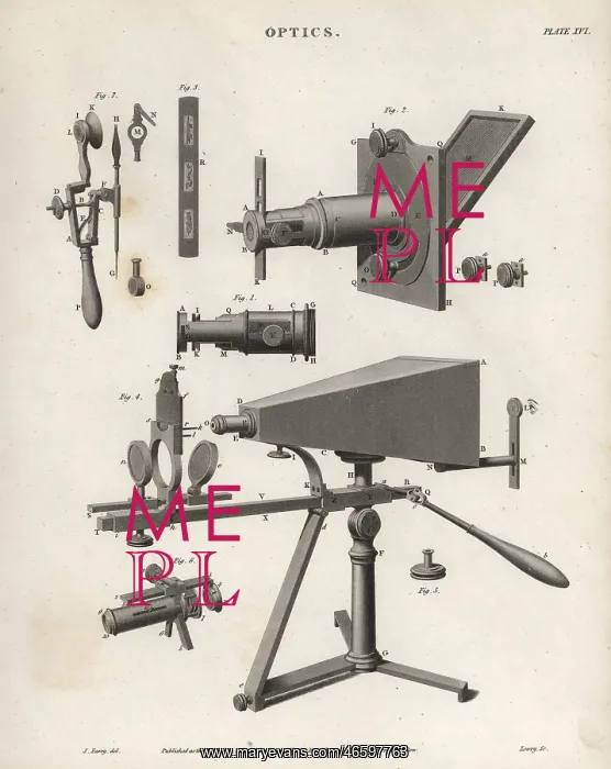 : Optical equipment of the 18th century : Optical equipment of the 18th century