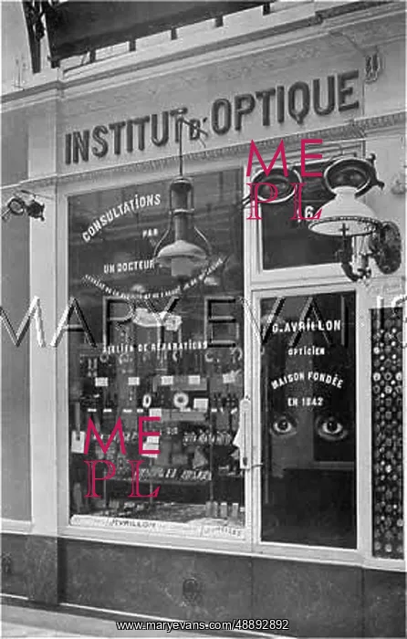  : OPTICIANS / PARIS / 1909