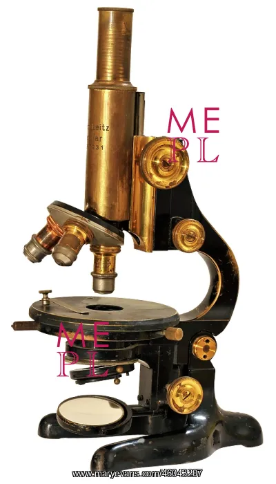 : optics, Leitz microscope, made by Ernst Leitz : optics, Leitz microscope, made by Ernst Leitz