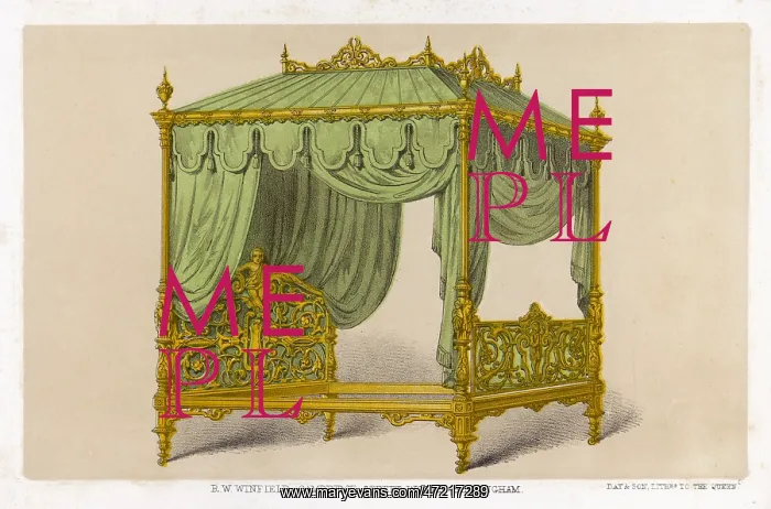 : OPULENT BED 1851 : OPULENT BED 1851