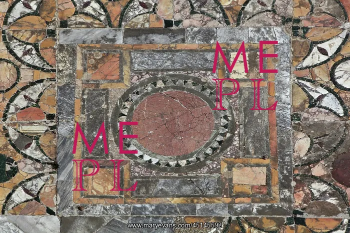 : Opus sectile-floor, Domus di Amore e Psiche (House : Opus sectile-floor, Domus di Amore e Psiche (House