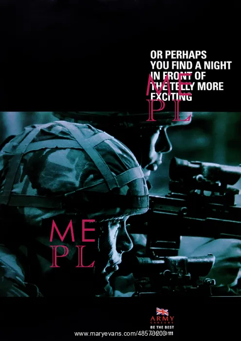 : ?Or perhaps you find a night in front of the telly...?, 1995 : ?Or perhaps you find a night in front of the telly...?, 1995