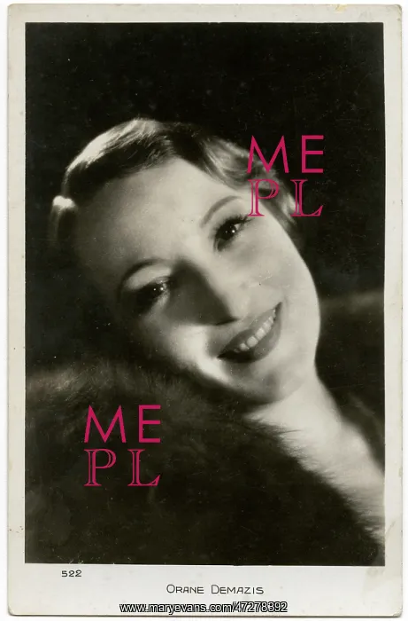  : Orane Demazis