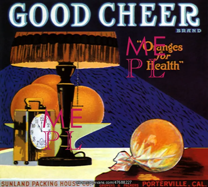  : Oranges by Lamplight