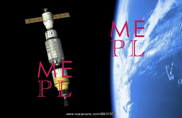  : An orbital maintenance platform docks an orbiting booster ?