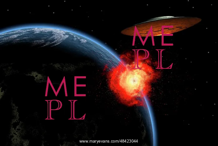 : An orbiting UFO launches a deadly attack upon the surface ? : An orbiting UFO launches a deadly attack upon the surface ?