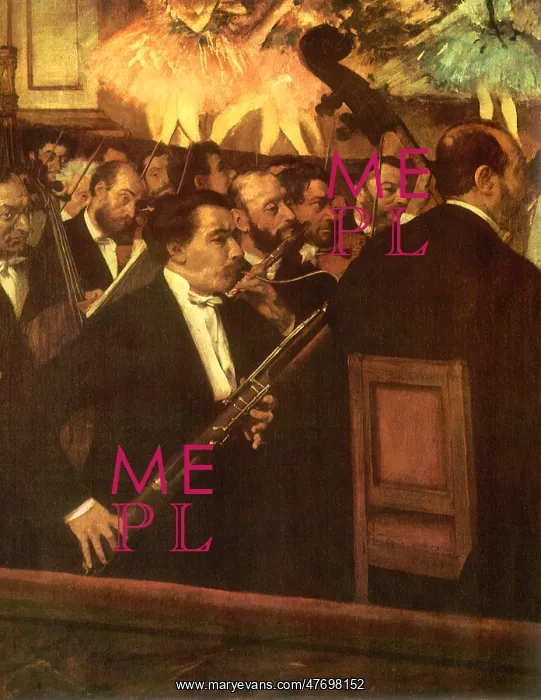  : The Orchestra of the Opera, by Degas