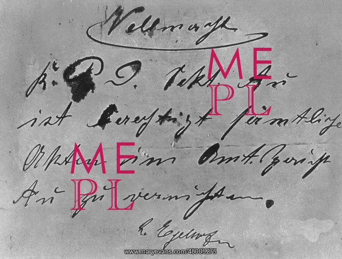 : Order by Munich Town Major Rudolf Egelhofer : Order by Munich Town Major Rudolf Egelhofer
