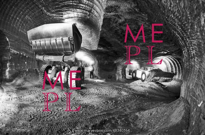 : Ore removal from mine, 1982 : Ore removal from mine, 1982
