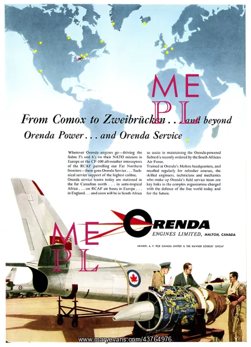 : Orenda Engines : Orenda Engines