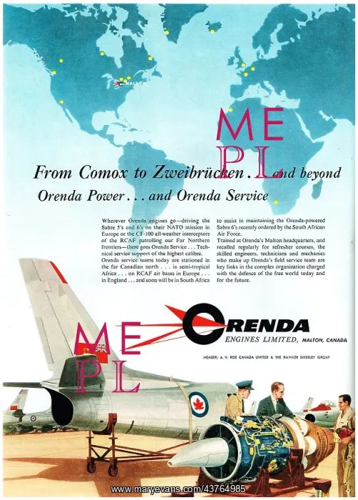 : Orenda Engines : Orenda Engines