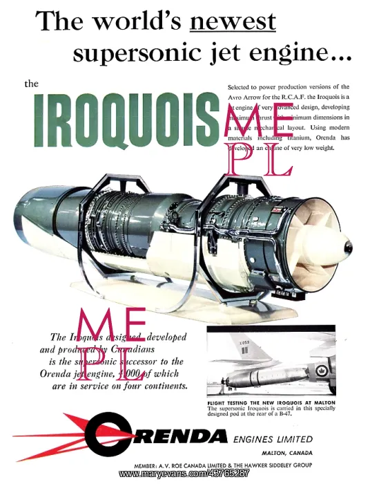 : Orenda Engines Iroquois : Orenda Engines Iroquois