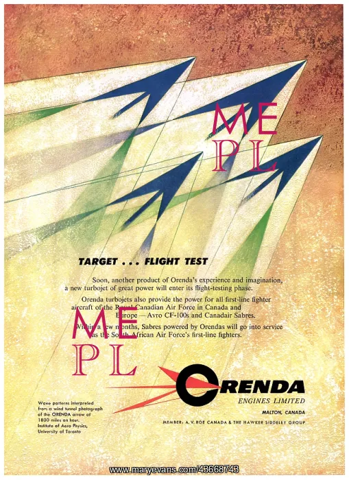 : Orenda Turbojet Engines : Orenda Turbojet Engines