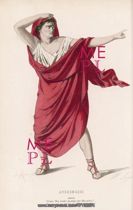  : Orestes. ORESTES, the son of Agamemnon, king of Thebes