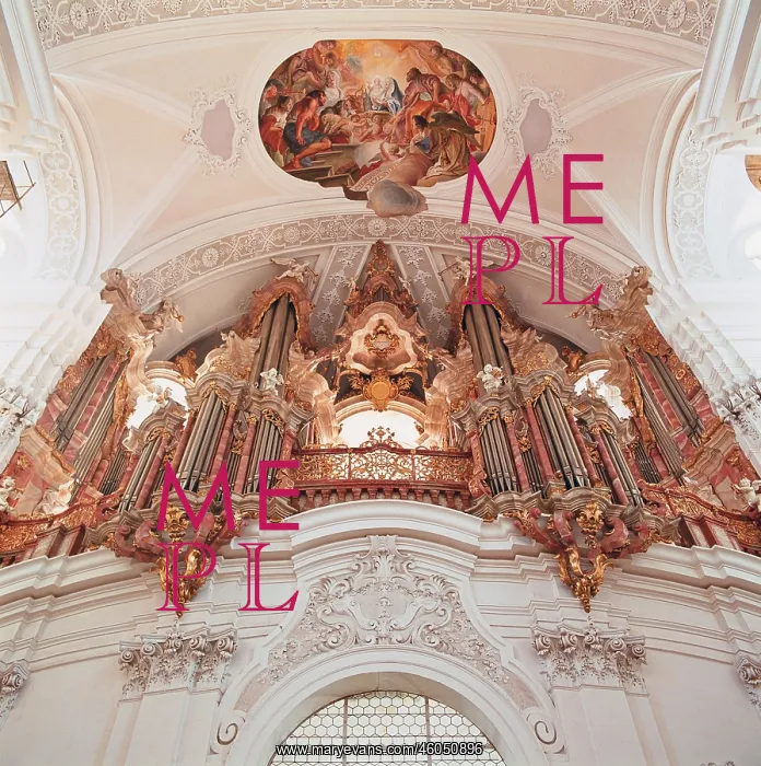 : Organ in the monastery church : Organ in the monastery church